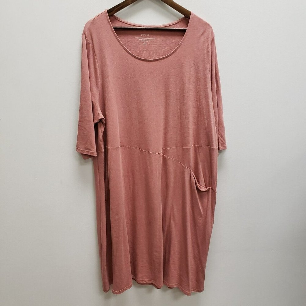 J. Jill Pink Midi Dress